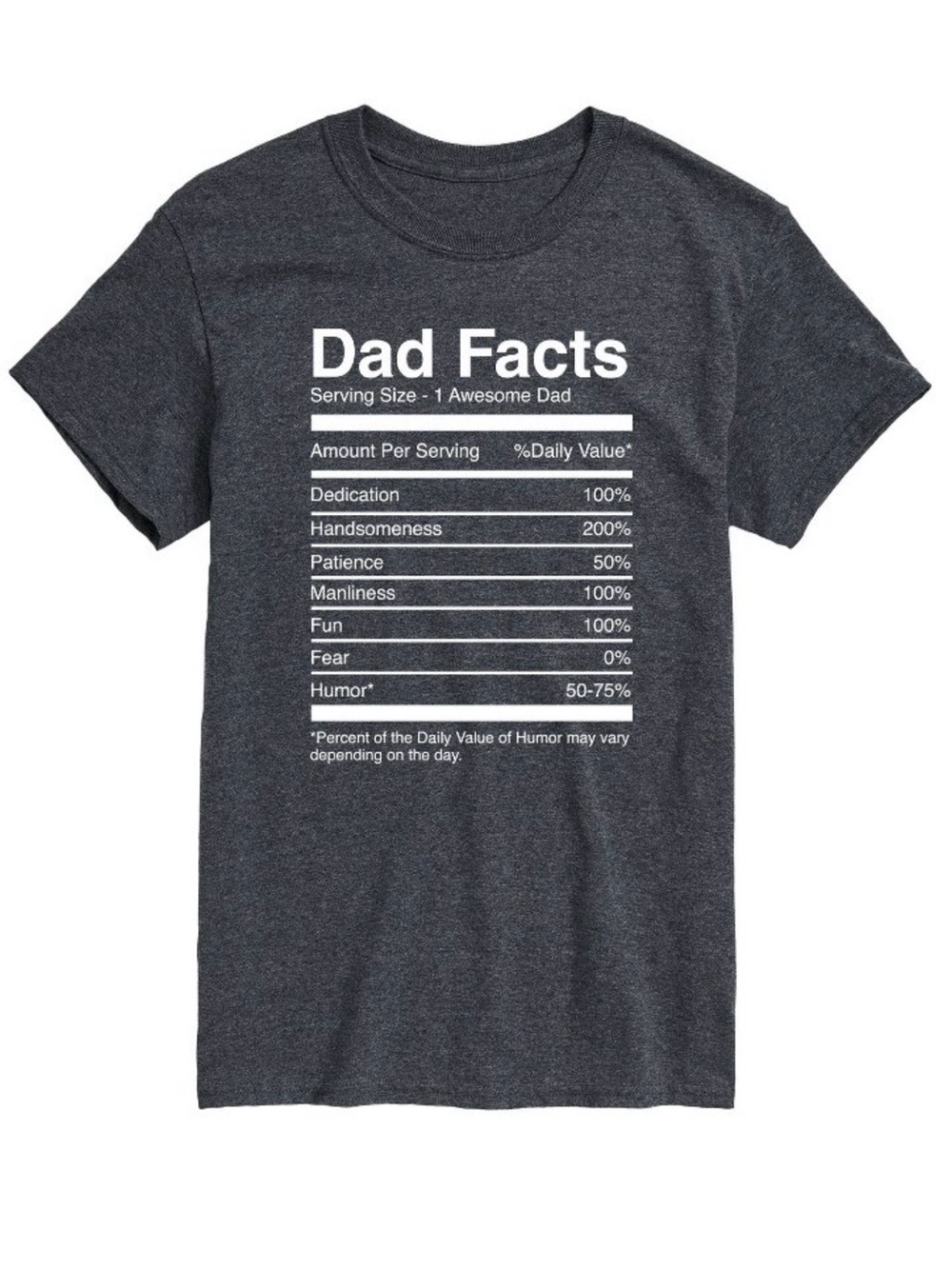Men's Instant Message Dad Facts Short Sleeve Graphic T-Shirt